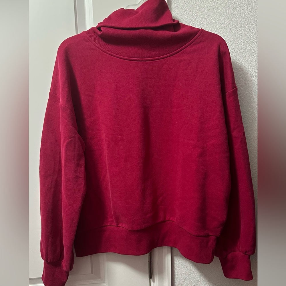 GAP Vibrant Red Cotton Blend Top